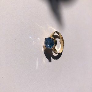 blue gem ring